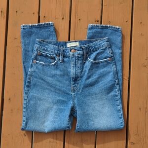 26 Madewell Classic Straight Leg Jeans